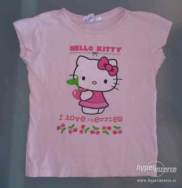 Krásné tričko s Hello Kitty, vel. 128(122) - foto 1