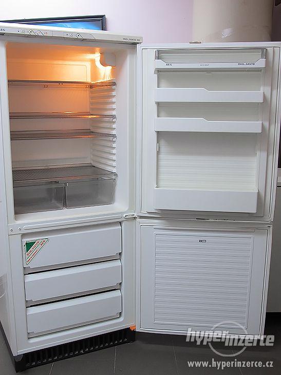 Lednice s mrazákem AEG, 2 dveřová kombinace - foto 1