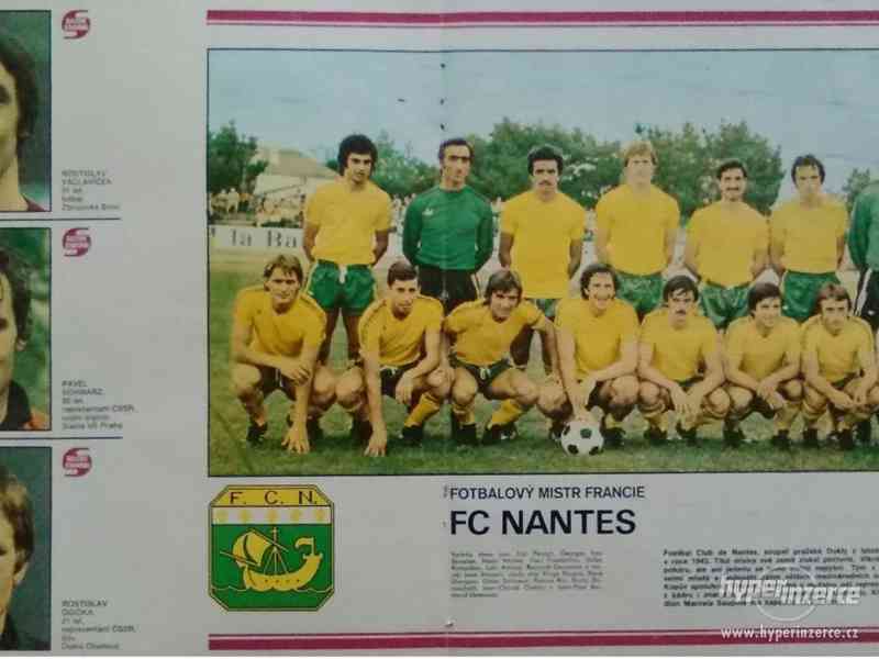 FC Nantes 1977 - fotbalový mistr Francie - foto 1
