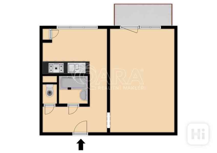 Pronájem bytu 1+1 s balkónem, 41 m2, ul. Čs. Armády, Bohumín - foto 16