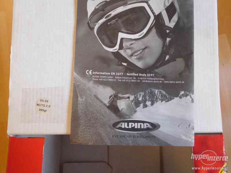 Ski / SNB helma Alpina Nuts 2.0 Deco 55-59 - foto 5