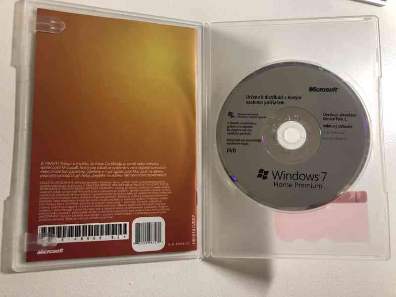 Windows 7 Home Premium 64-bit original DVD - foto 3