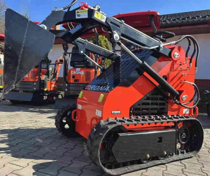 Smykový mininakladač HN-380, nakladač - foto 3