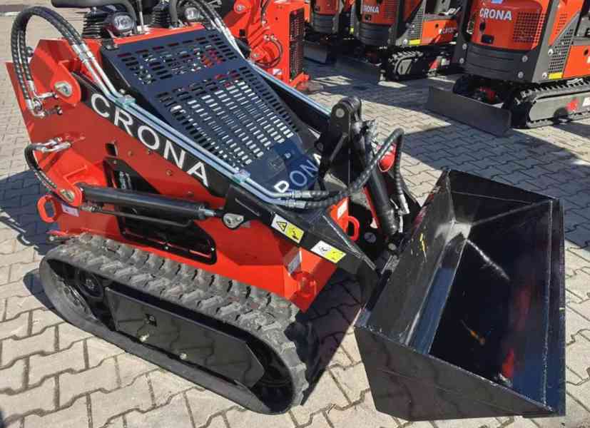 Smykový mininakladač HN-380, nakladač - foto 7