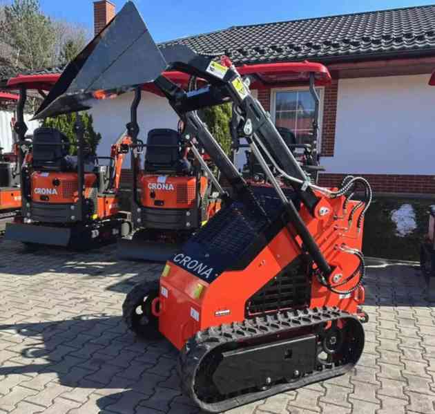 Smykový mininakladač HN-380, nakladač - foto 4