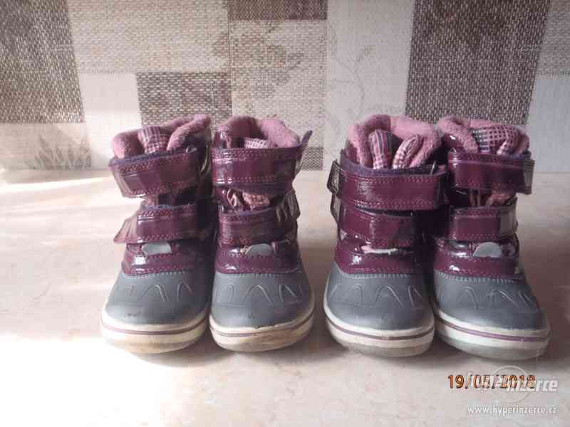 Zimní dětská obuv vel.24 a vel.25 - foto 7