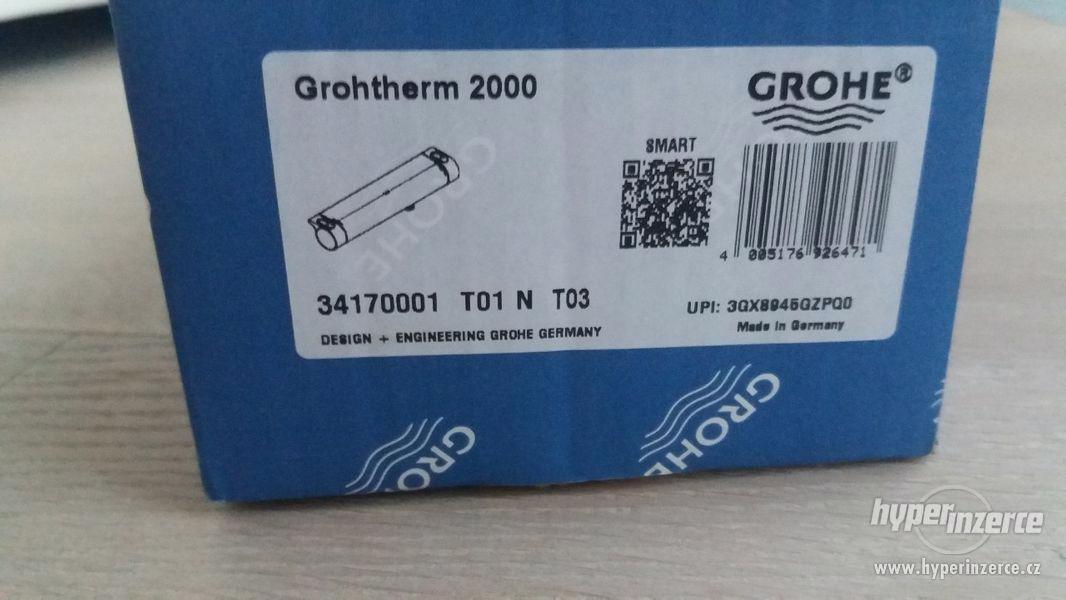 Nová termostatická sprchová baterie Grohe Grohtherm - foto 2