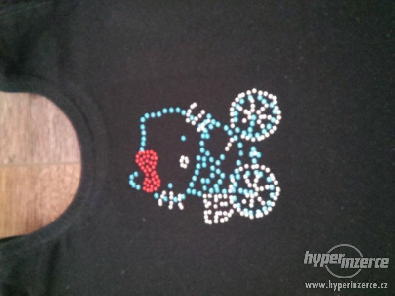 Gymnastický dres/trikot s Hello Kitty vel. 128 - foto 2