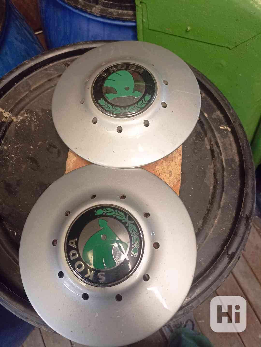 Poklice na kola škoda dle foto - foto 1