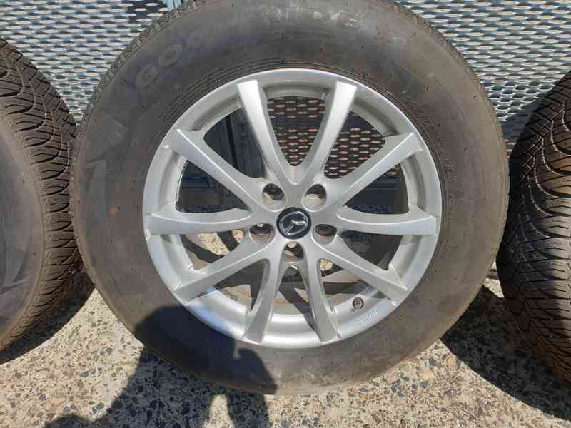 Alu disky Mazda 5x114,3 R17, 7Jx17H+pneu 225/65R17 - foto 4