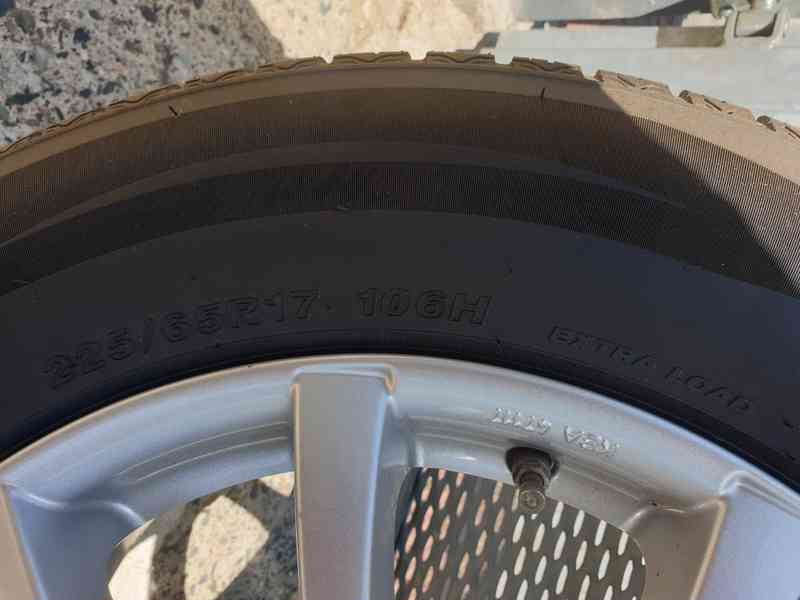 Alu disky Mazda 5x114,3 R17, 7Jx17H+pneu 225/65R17 - foto 3