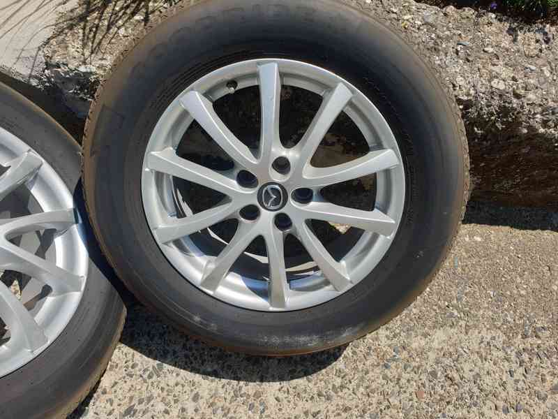 Alu disky Mazda 5x114,3 R17, 7Jx17H+pneu 225/65R17 - foto 5