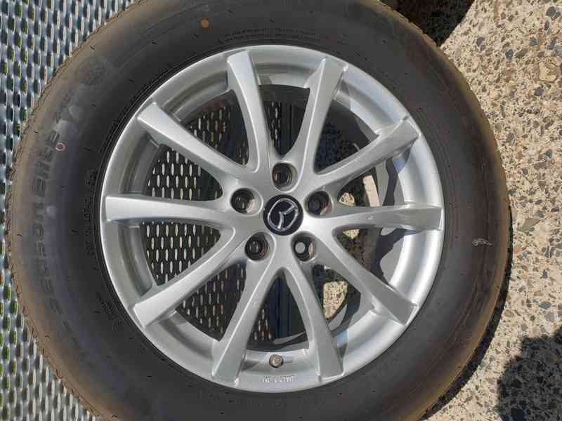 Alu disky Mazda 5x114,3 R17, 7Jx17H+pneu 225/65R17 - foto 2