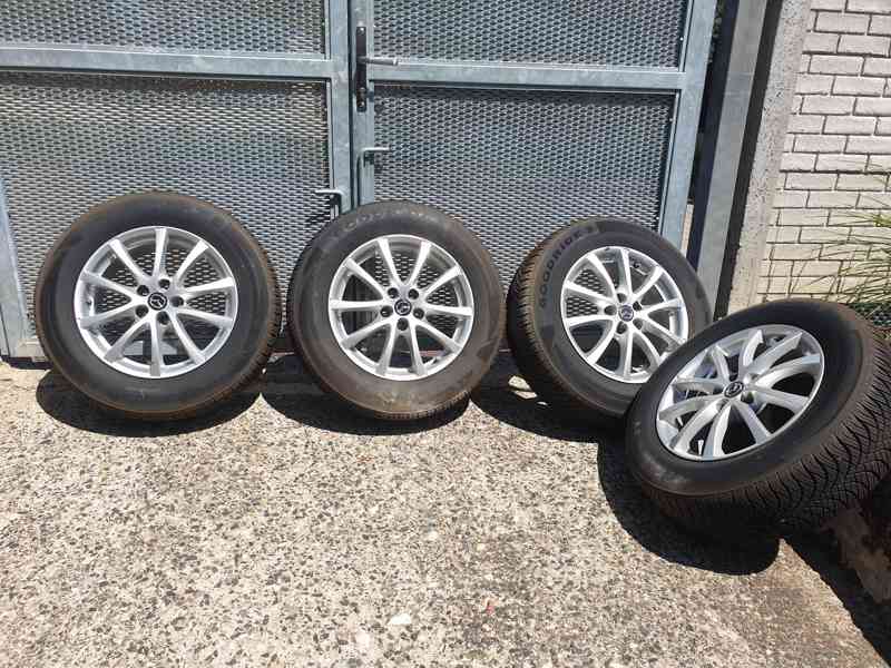 Alu disky Mazda 5x114,3 R17, 7Jx17H+pneu 225/65R17 - foto 1