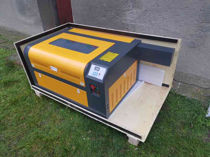 Laserová gravírka 60w, 400x600mm - foto 5