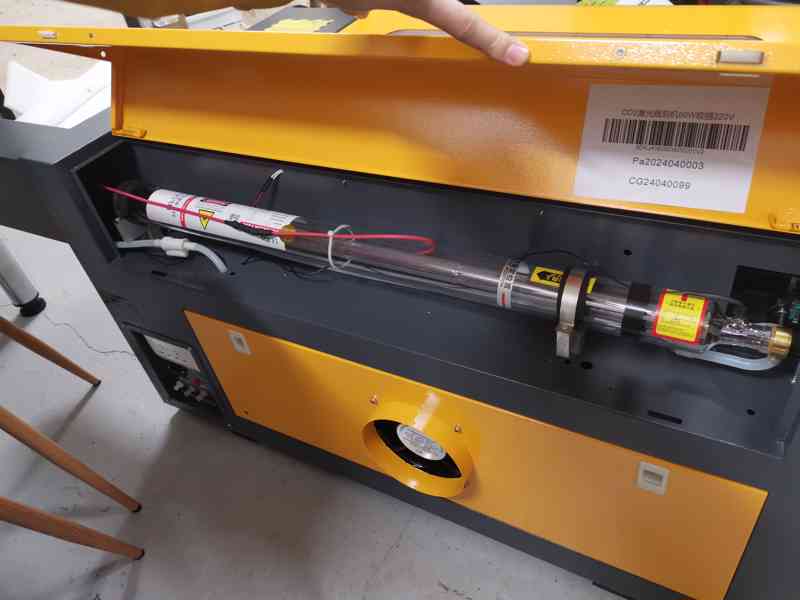 Laserová gravírka 60w, 400x600mm - foto 3