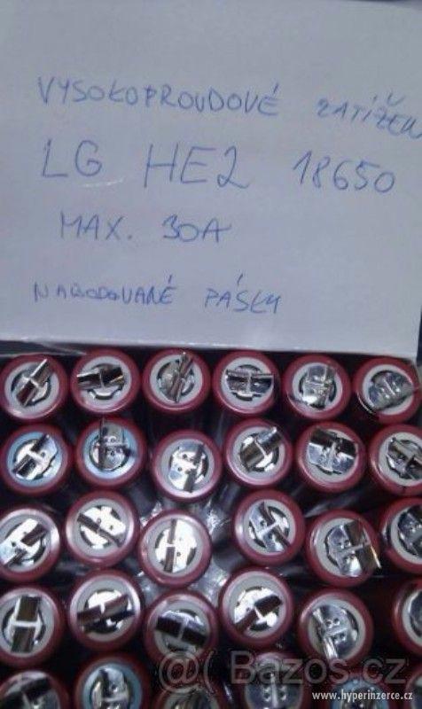 baterie 18650  lithium-ion 2500mAh - foto 1