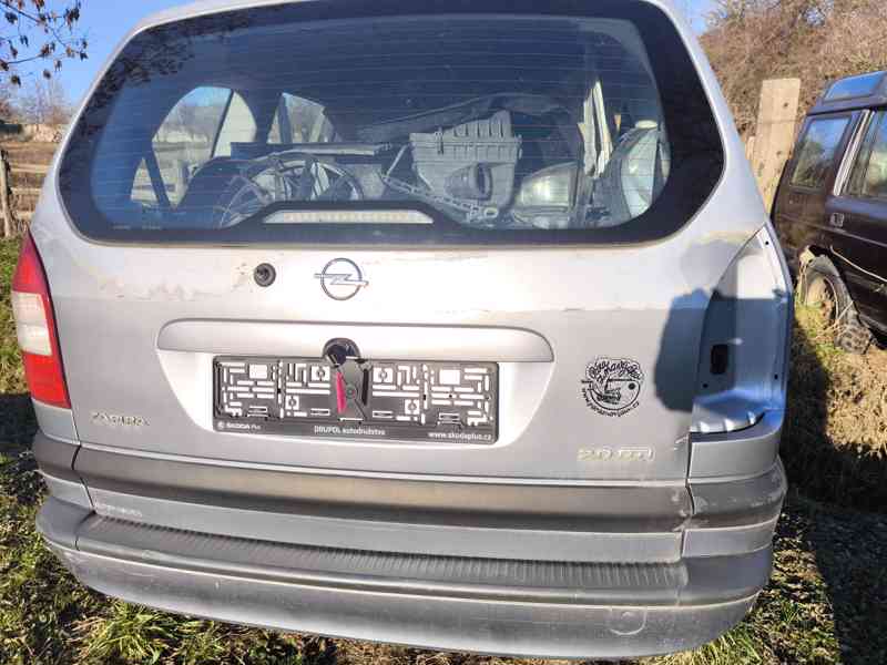 Opel Zafira 2.0 DTI komplet na díly. Rok. výr. 2002. - foto 5