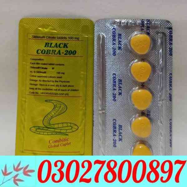 Black Cobra 200mg Tablets in Gujranwala $ 0302*7800897 ) Sho