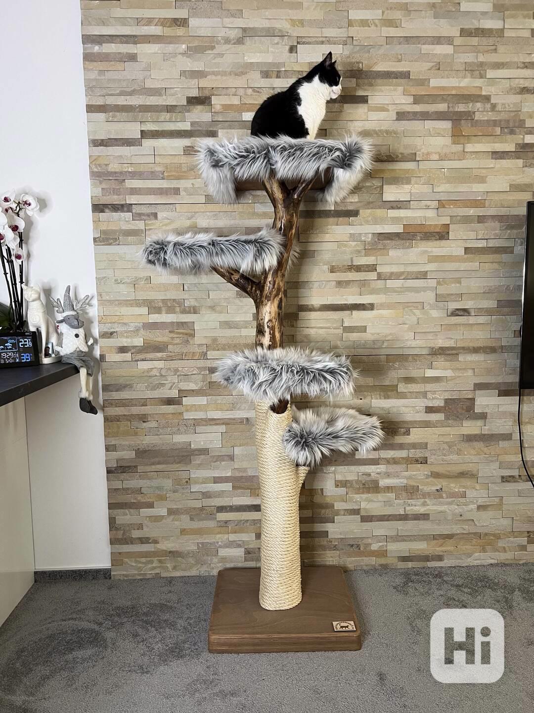 Kočičí strom - škrabadlo pro kočky - foto 1