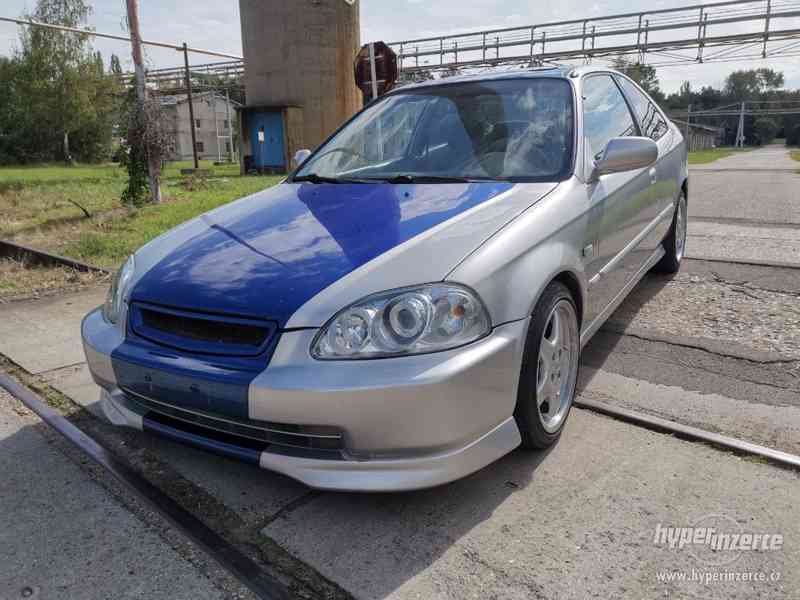 Honda civic 6G coupe 1.6 77KW,Borbet,velmi zachovalý stav. - foto 1