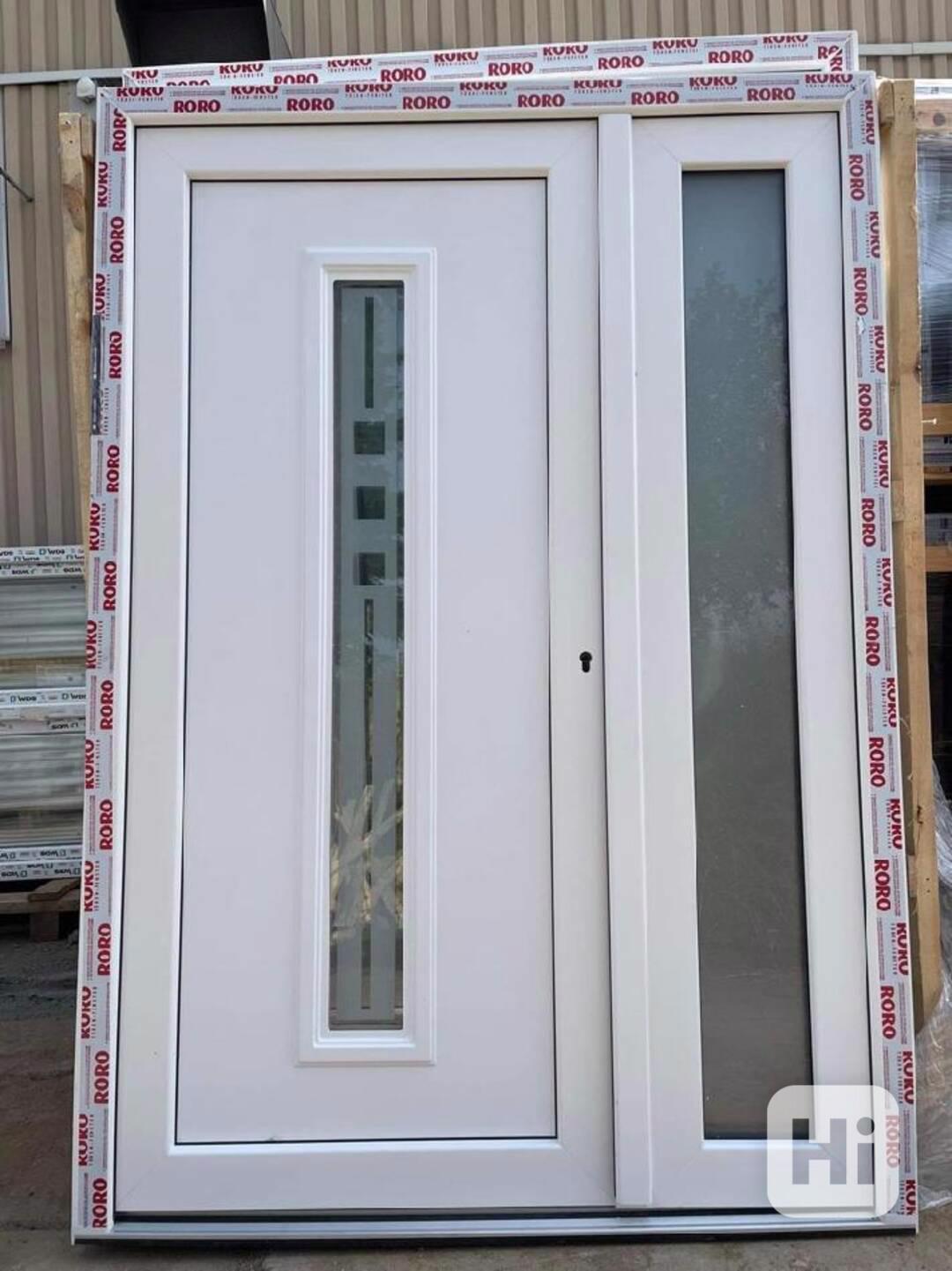vchodové dvoukřídlé dveře - bazar - Hyperinzerce.cz