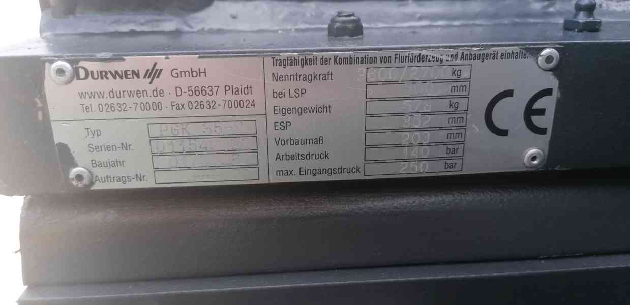 LINDE H35D-02 svírací vidle, pozicionér s bočním posuvem - foto 12