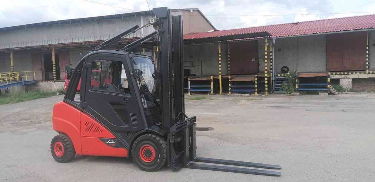 LINDE H35D-02 svírací vidle, pozicionér s bočním posuvem - foto 1