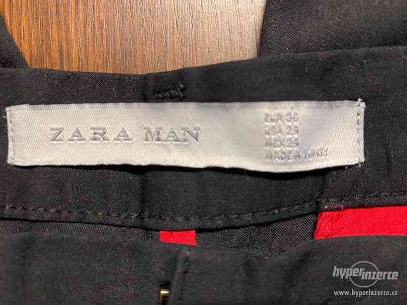 Pánské kalhoty, vel. EUR 36, značka ZARA, stav viz. foto - foto 3