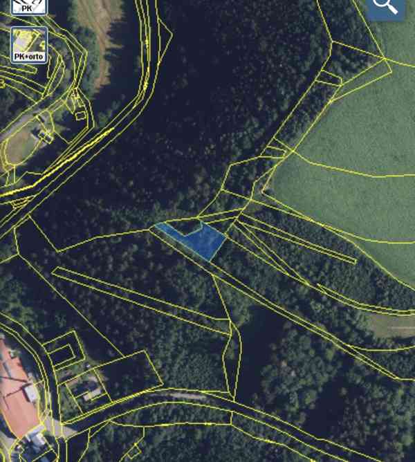 Lesní pozemek Jedlí - foto 10