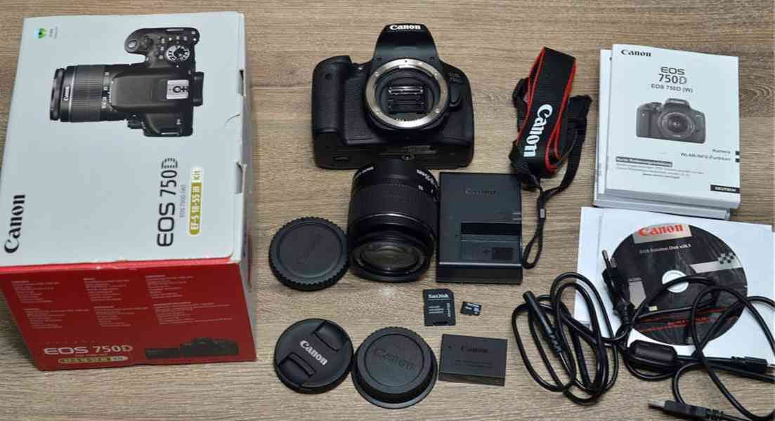 Canon EOS 750D *24MPix*Full HDV*WIFI*1700 Exp. - foto 3