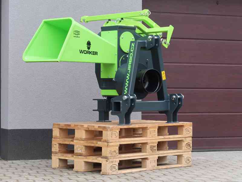 Štěpkovač špalíkovač za traktor do120mm BIG BAG - foto 2