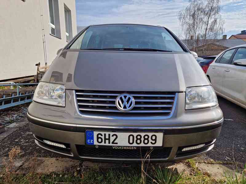 VW SHARAN 2.0 TDI 103kW, r.v. 2007, 6 -stup. man. převodovka - foto 3