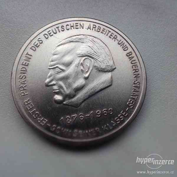 Pamětní mince-DDR-Wilhelm Pieck-1876-1960 - foto 2