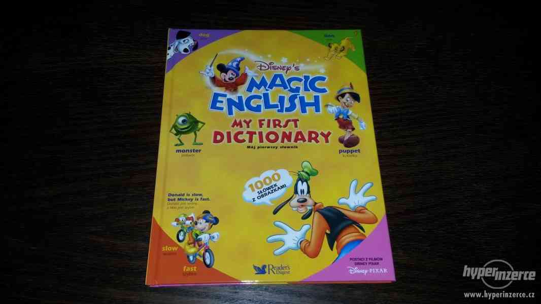 Anglický kufřík - Magic english disney s - foto 4