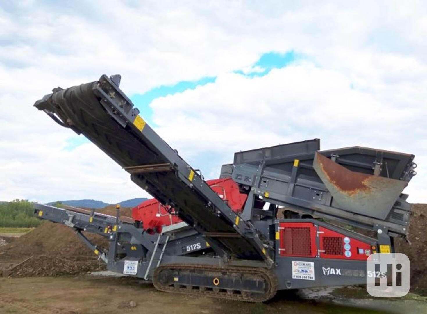 25.7t hrubotřídič 300t/h mobil 2síta Maximus 512S - foto 1