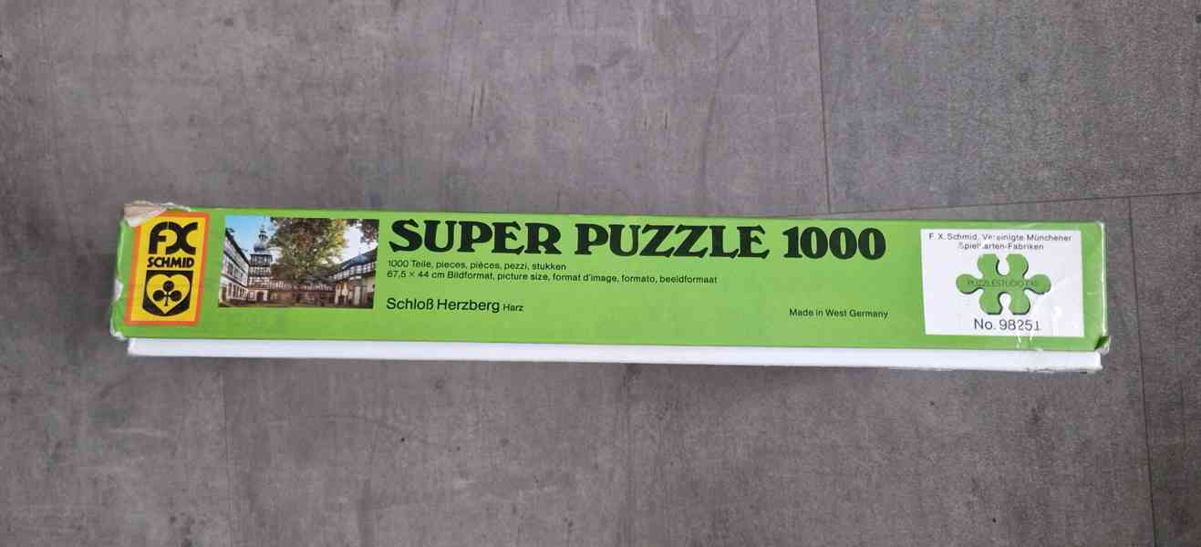 Puzzle Schloß Herzberg Harz 1000 - foto 2