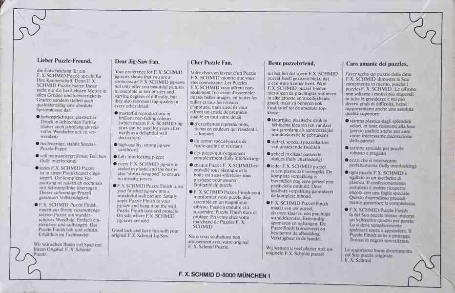 Puzzle Schloß Herzberg Harz 1000 - foto 5