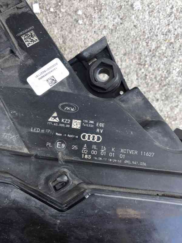 xenon audi q7 15- 4m levy pravy svetlo matrix svetlo - foto 29