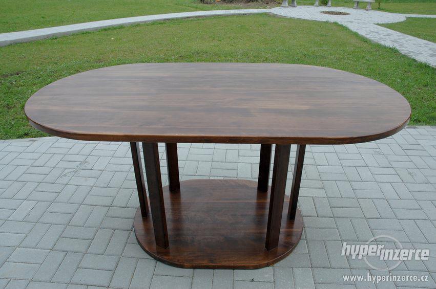 Masivní dubový stůl - foto 1