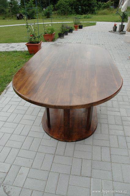 Masivní dubový stůl - foto 2
