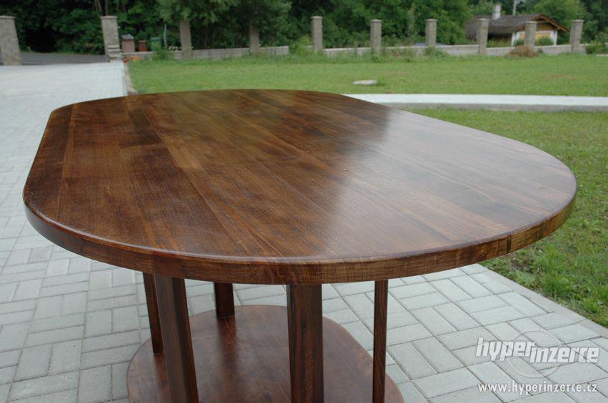 Masivní dubový stůl - foto 4