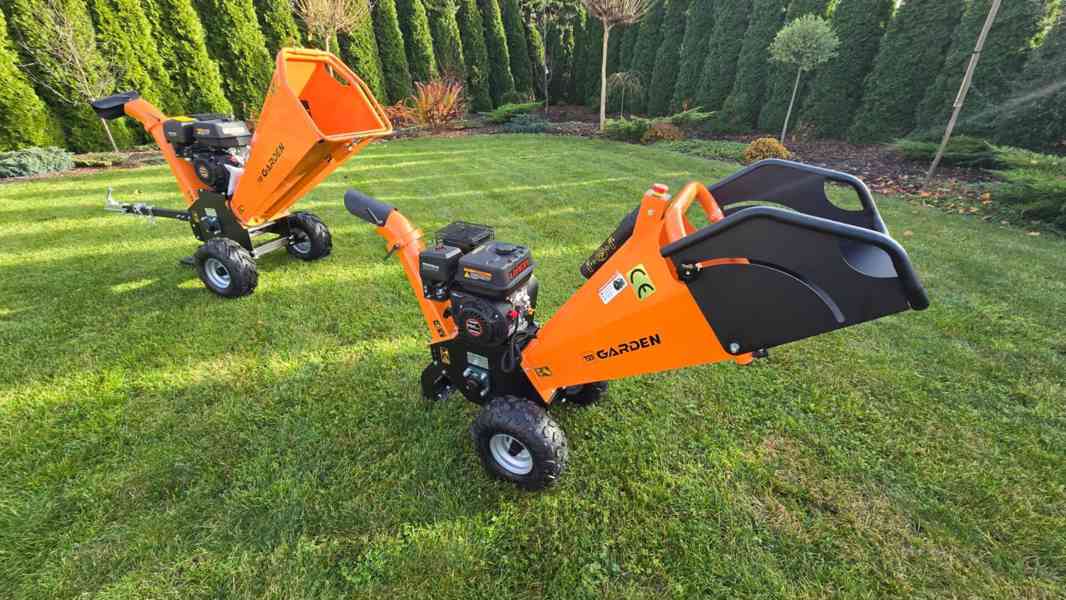 Benzínový štěpkovač GS650 6,5 HP, větve až 10 cm - foto 3