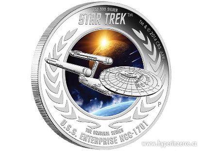 STAR TREK - Originální stříbrné mince - foto 1