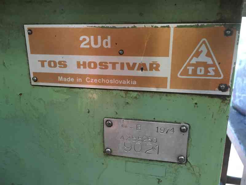 Hrotová bruska TOS 2UD/750, r.v. 1974 - foto 5