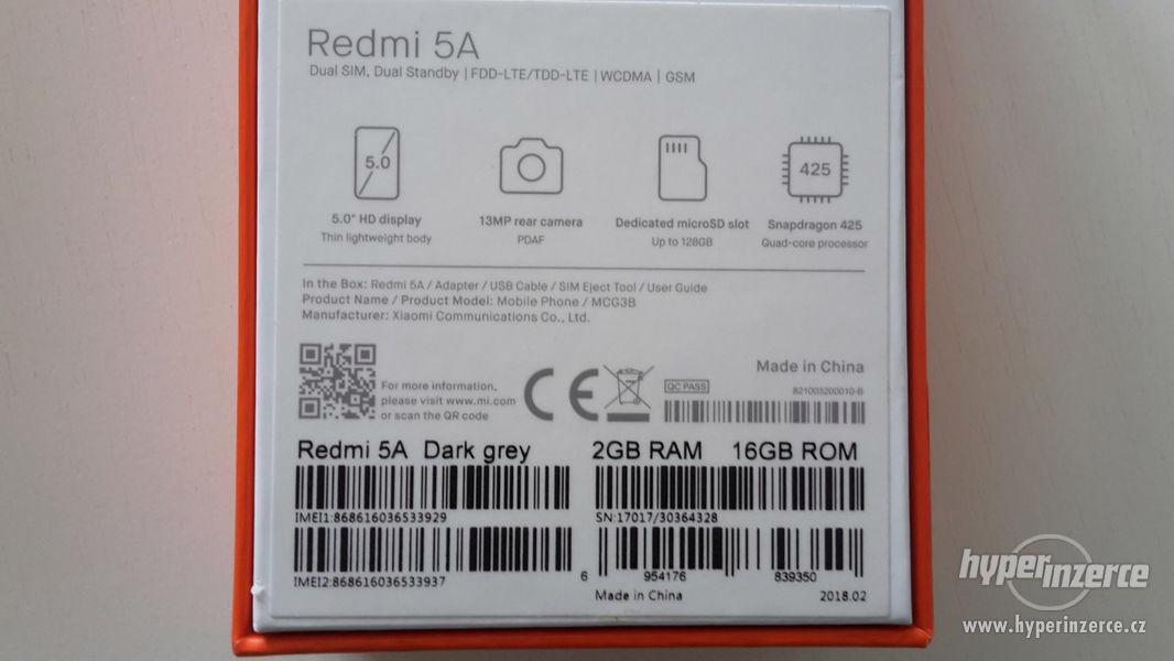 Mobilní telefon Xiaomi Redmi 5A - foto 10