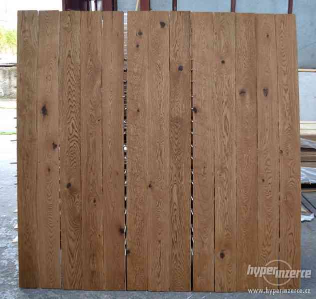 Dřevěné dubové podlahové prkna - foto 1