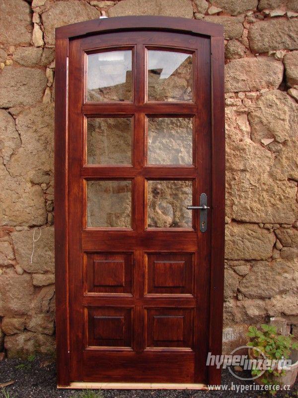 Dřevěné vchodové dveře - foto 6