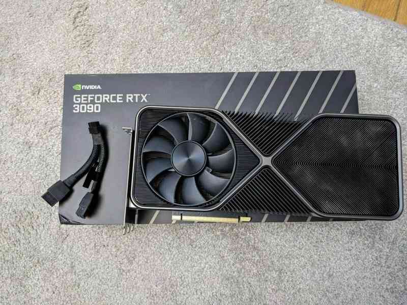 NVIDIA GeForce RTX 3090 Founders Edition 24GB Graphics Card - foto 3