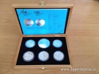 Sada stříbrných mincí, rok 2012 PROOF - foto 1